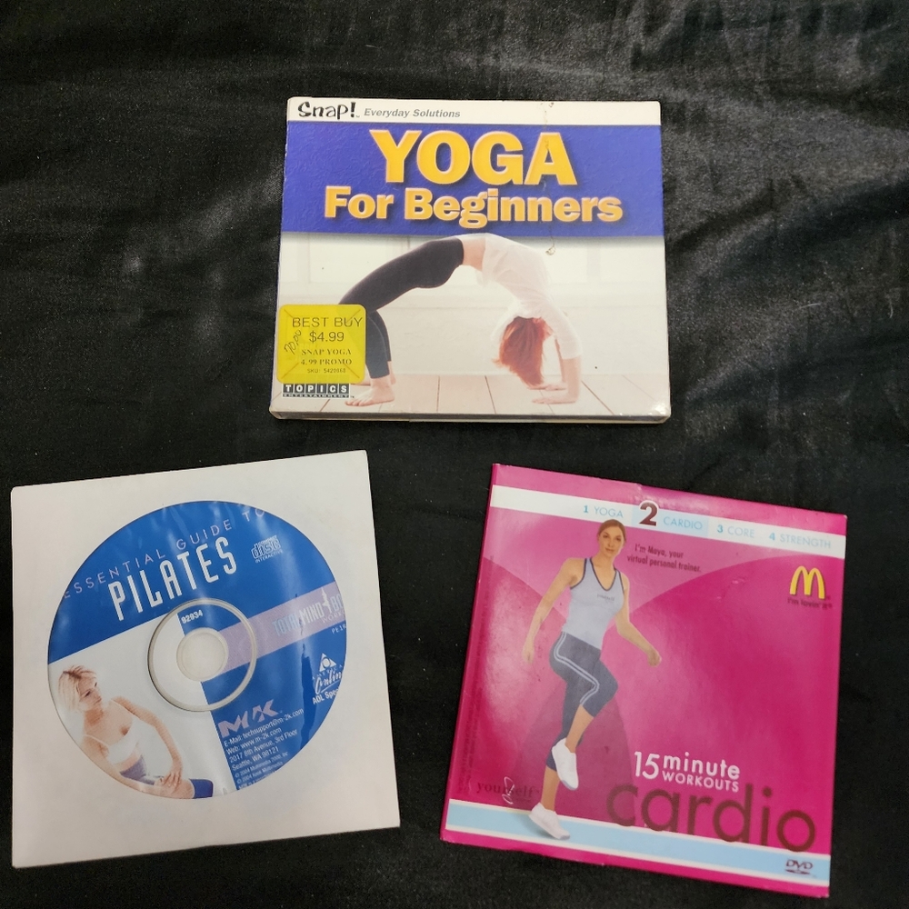 Yoga and Pilates DVD Set
